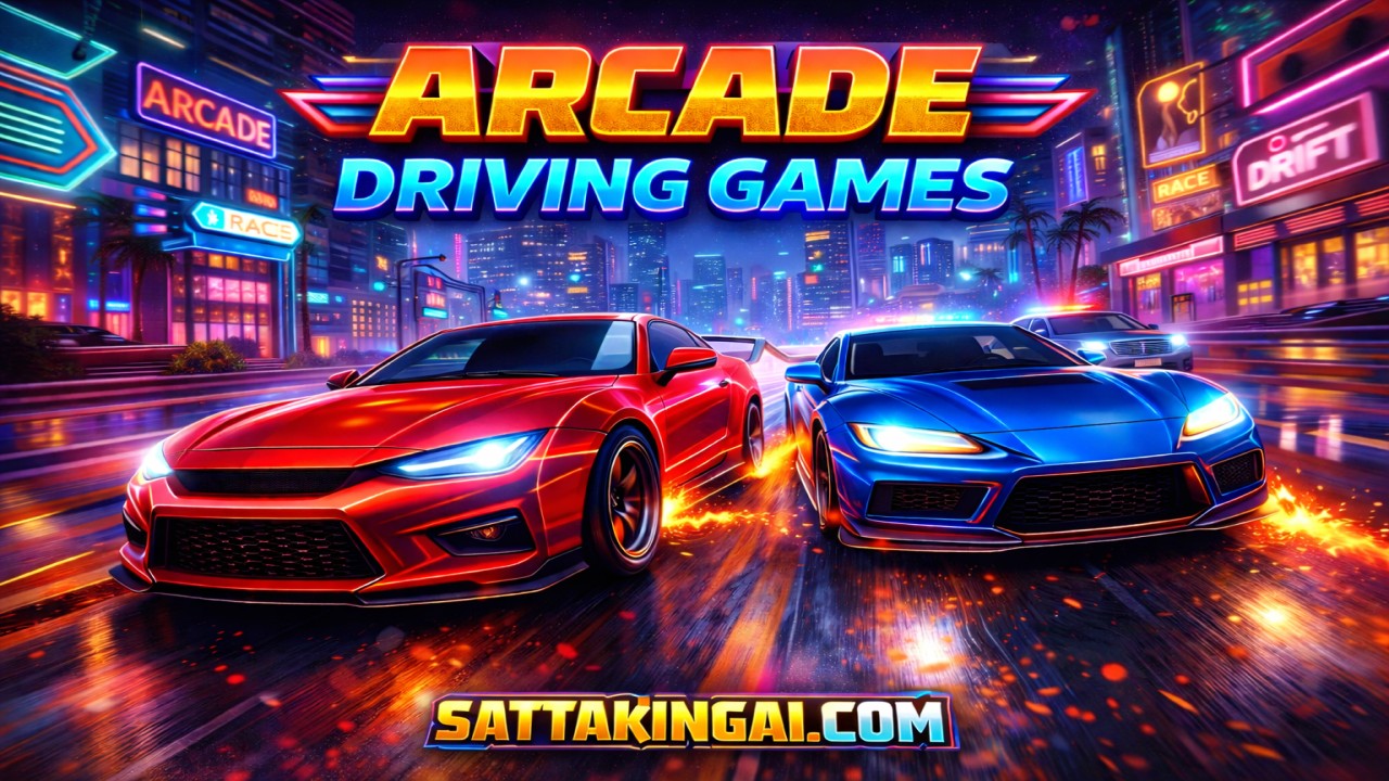 Enjoy Arcade Driving Games with Real Racing Excitement